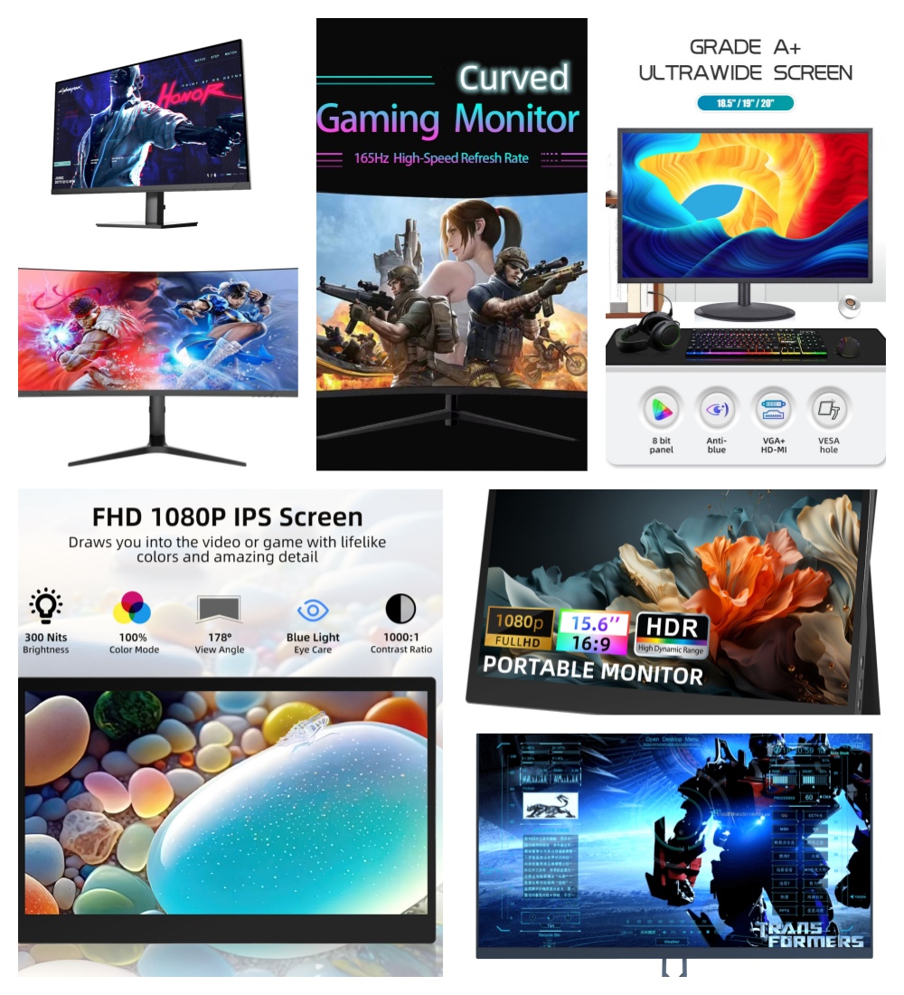 low response time 1ms curved gaming monitor