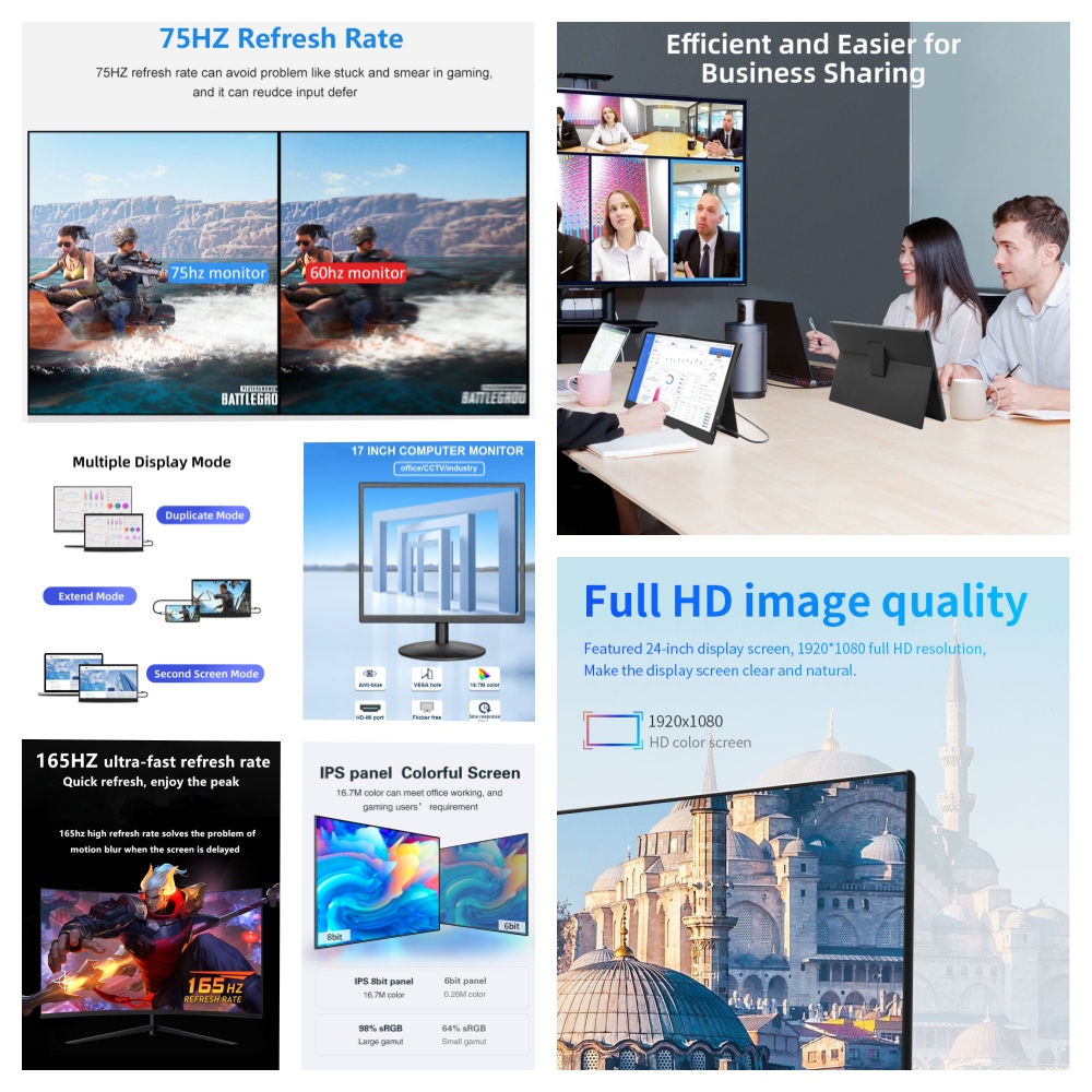 low response time 1ms curved gaming monitor